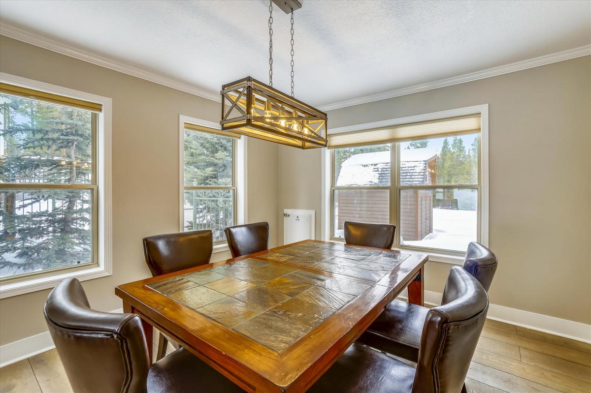 Main Level-Dining Room- On the Rocks Breckenridge Vacation Rental