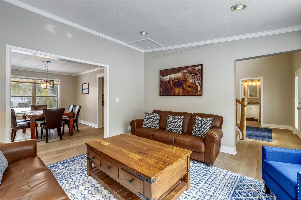 Main Level-Living Room- On the Rocks Breckenridge Vacation Rental