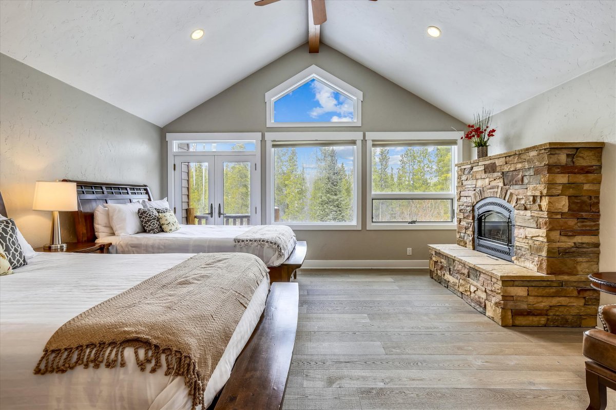 Upper Level-Bedroom- On the Rocks Breckenridge Vacation Rental