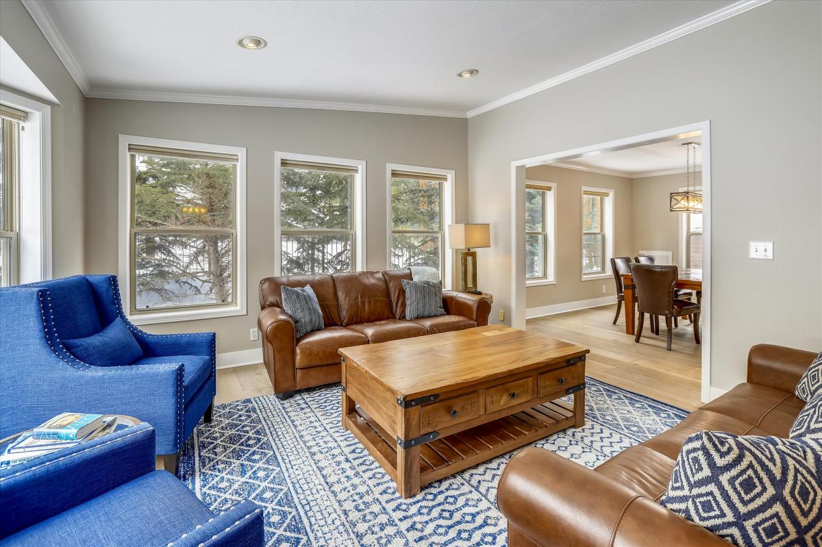 Main Level-Living Room- On the Rocks Breckenridge Vacation Rental