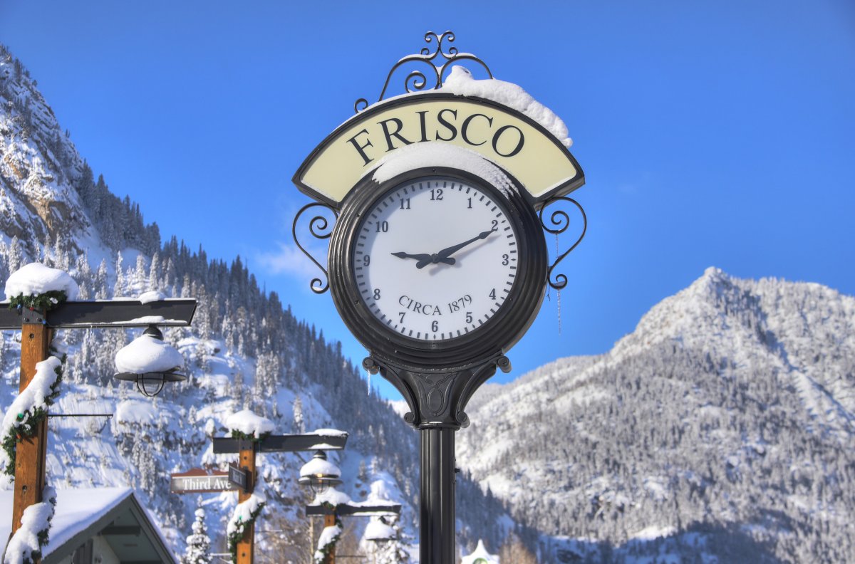 Frisco clock - Frisco Creekside Retreat - Frisco Vacation Rental