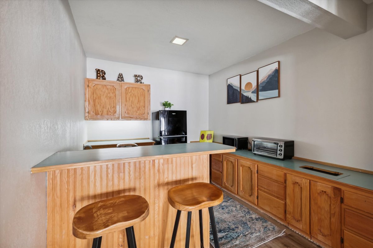 Lower floor kitchenette,The Gold Hill Chateau, Breckenridge Vacation Rental