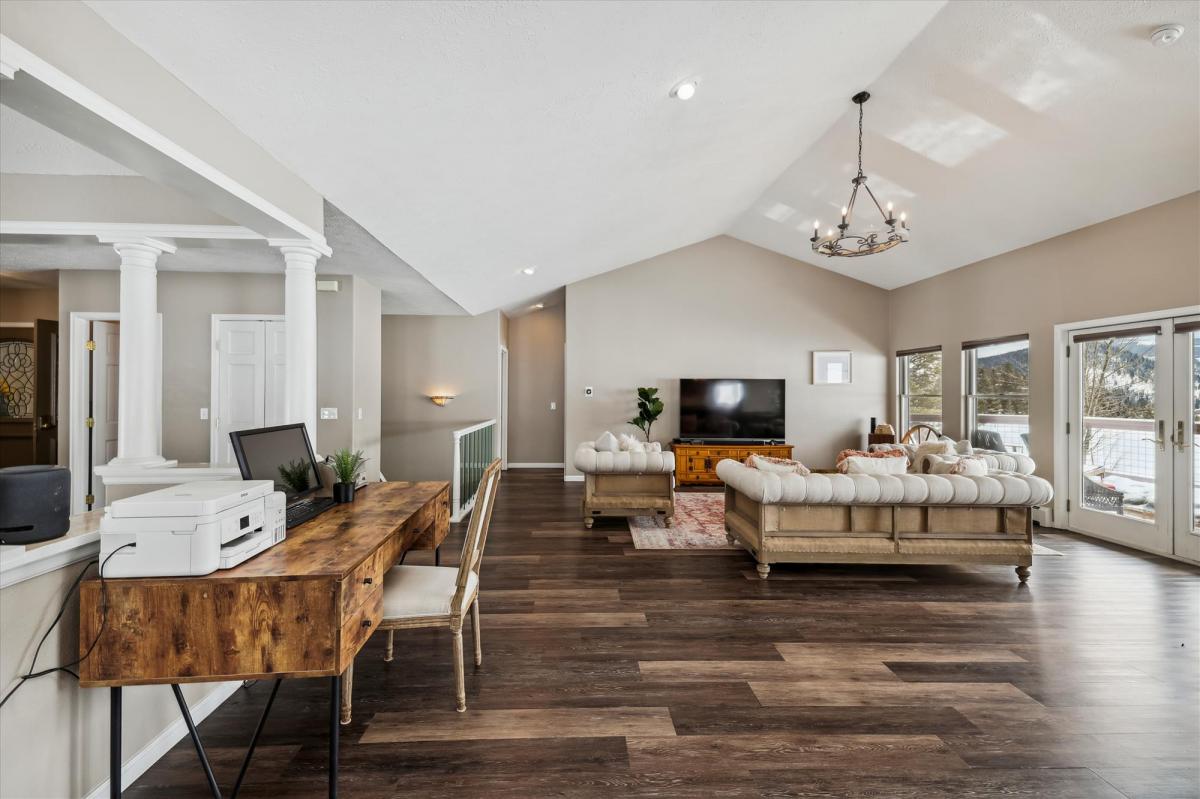 Upper Main Living Room, The Gold Hill Chateau, Breckenridge Vacation Rental