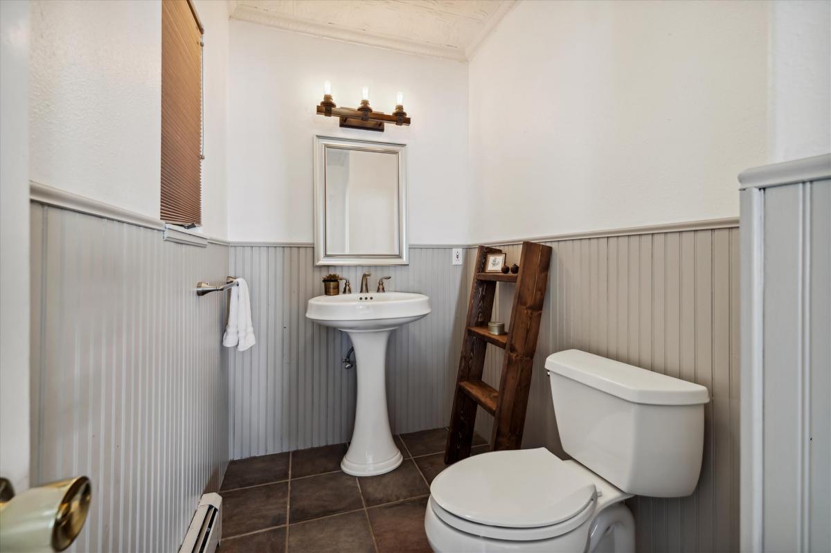 Main Floor Half Bath, The Gold Hill Chateau, Breckenridge Vacation Rental