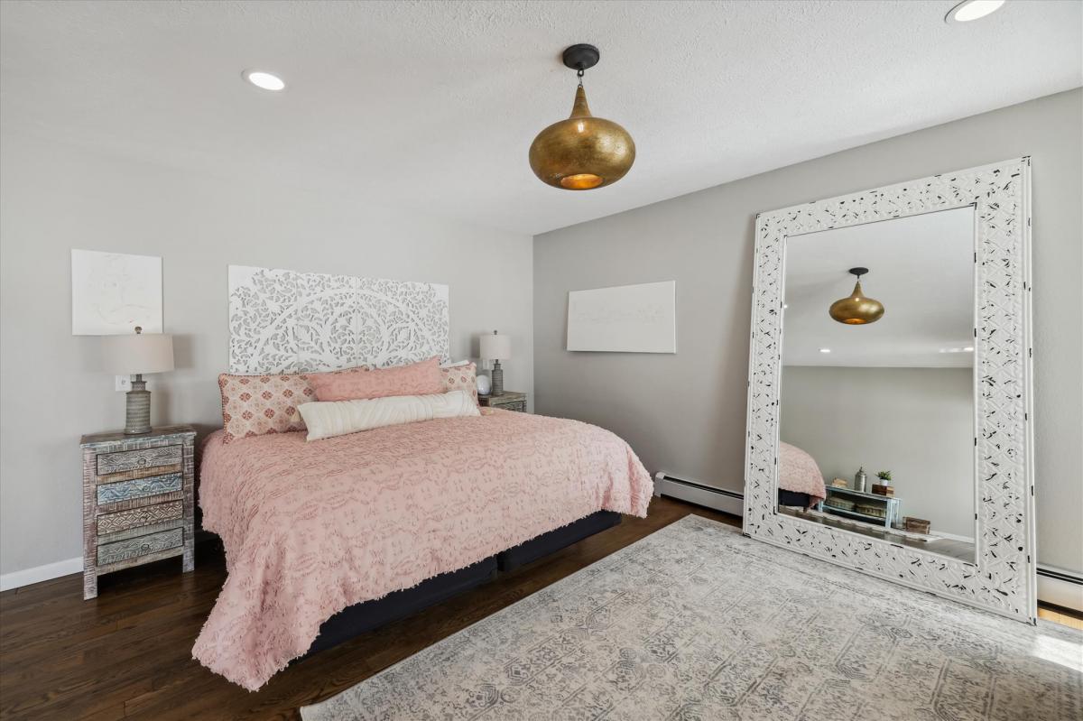 Main floor King Bedroom,The Gold Hill Chateau, Breckenridge Vacation Rental