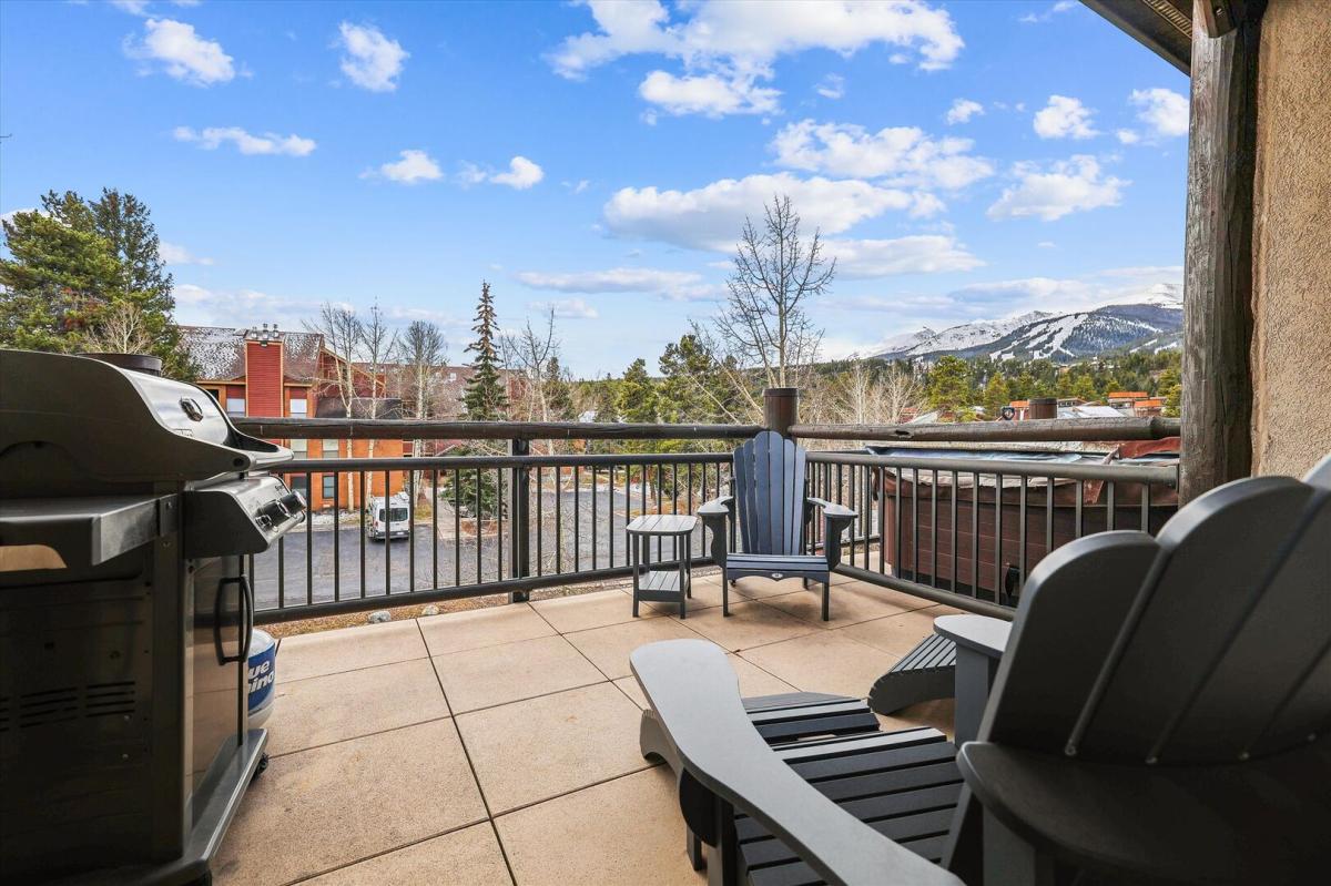 Balcony - Corral 309W - Breckenridge Vacation Rental