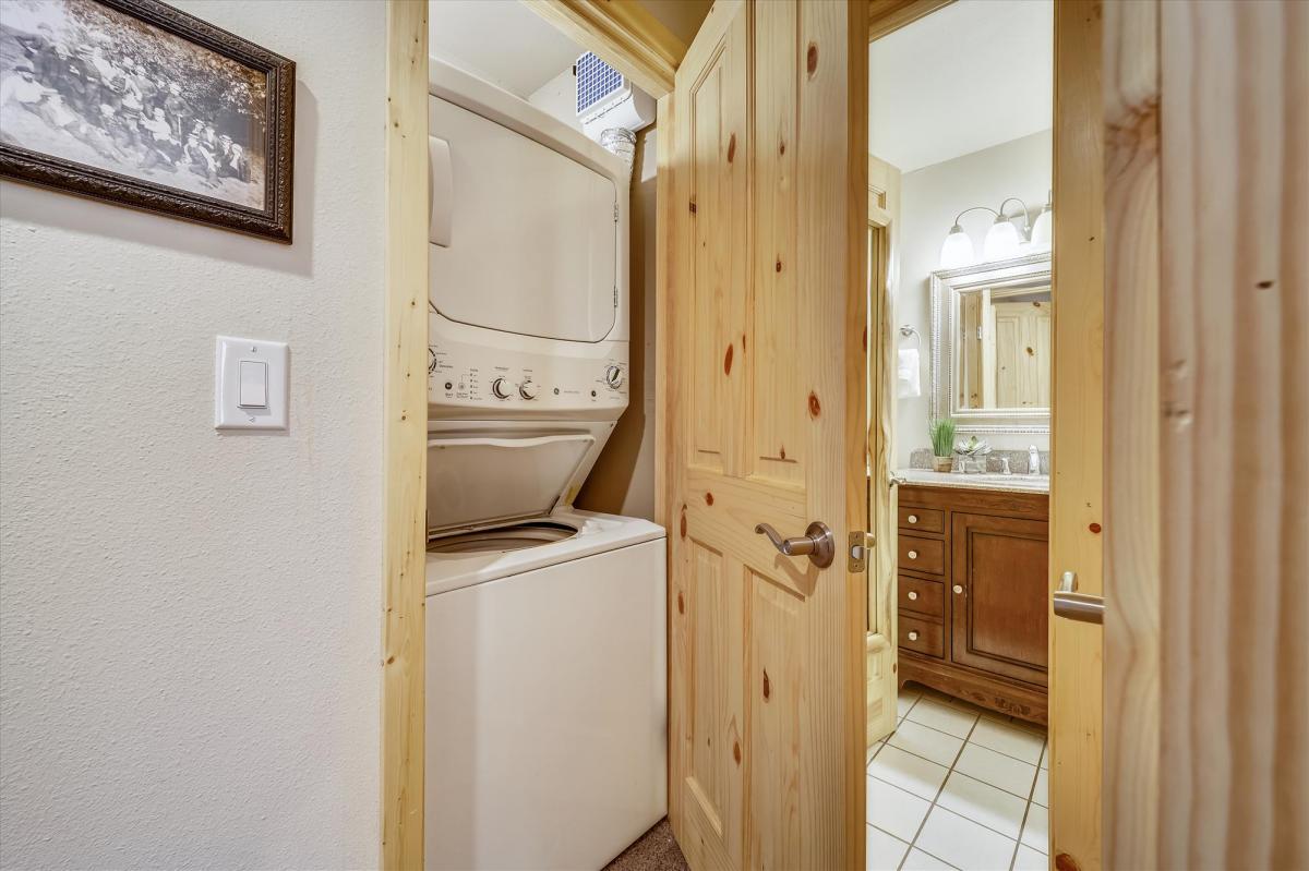 Washer/Dryer, Pine Ridge 15A, Breckenridge Vacation Rental