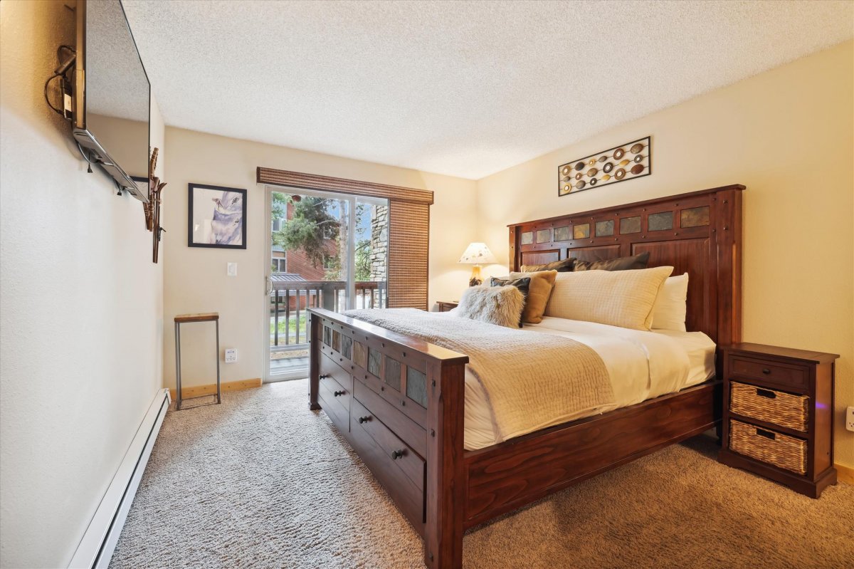 Main Bedroom, Pine Ridge 15A, Breckenridge Vacation Rental