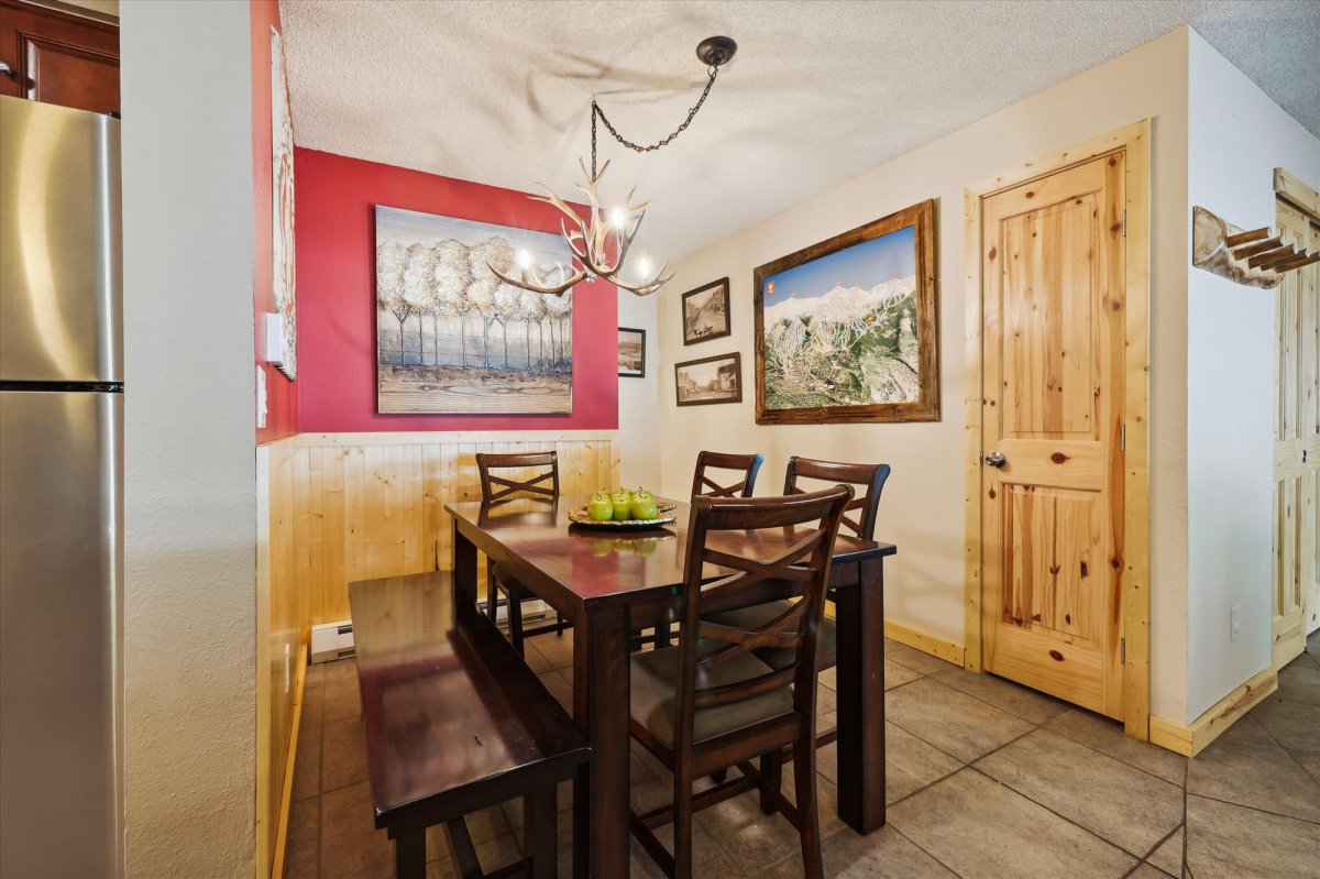 Dining Area, Pine Ridge 15A, Breckenridge Vacation Rental