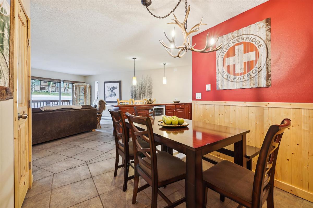 Dining Area, Pine Ridge 15A, Breckenridge Vacation Rental