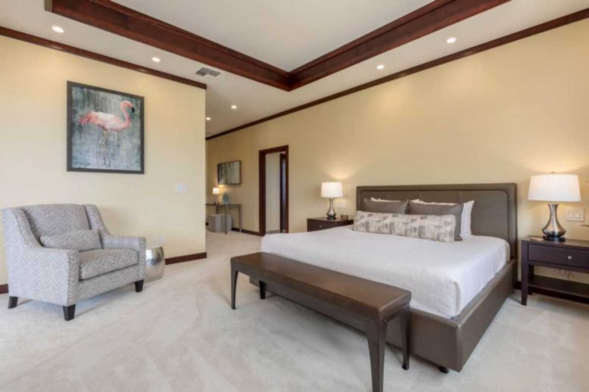 Sink into the soft bed or chill in the comfy armchair!