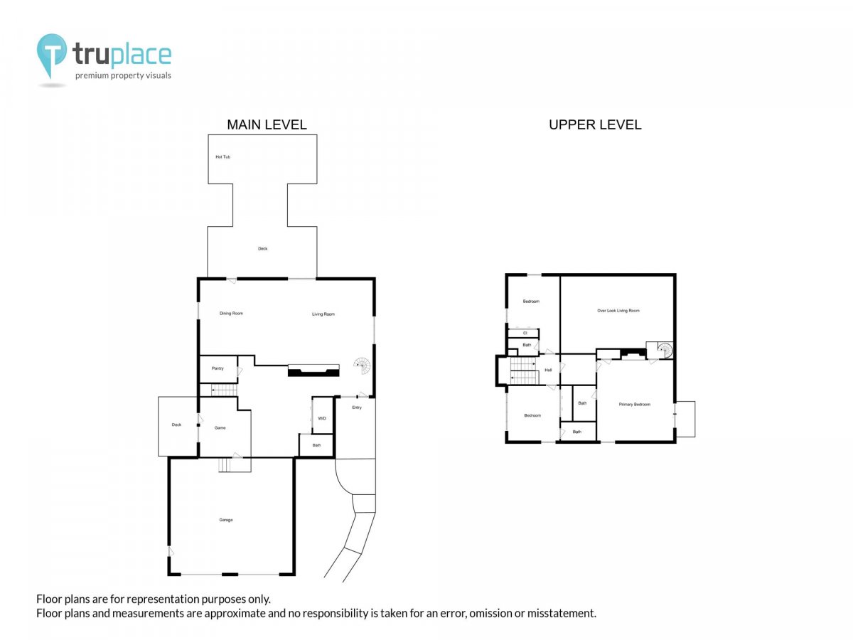 Floorplan, Miners Peak Residence, Breckenridge Vacation Rental