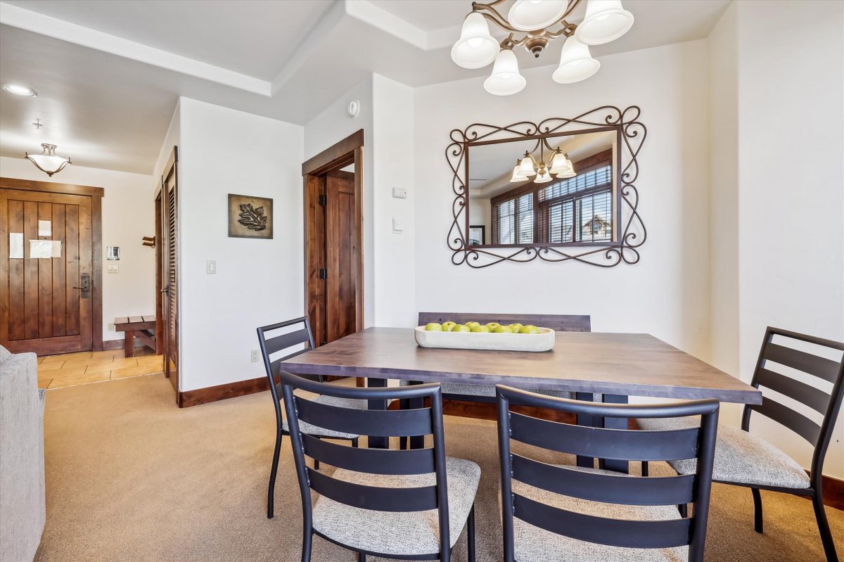 Dining Area, Crystal Peak 7303, Breckenridge Vacation Rental