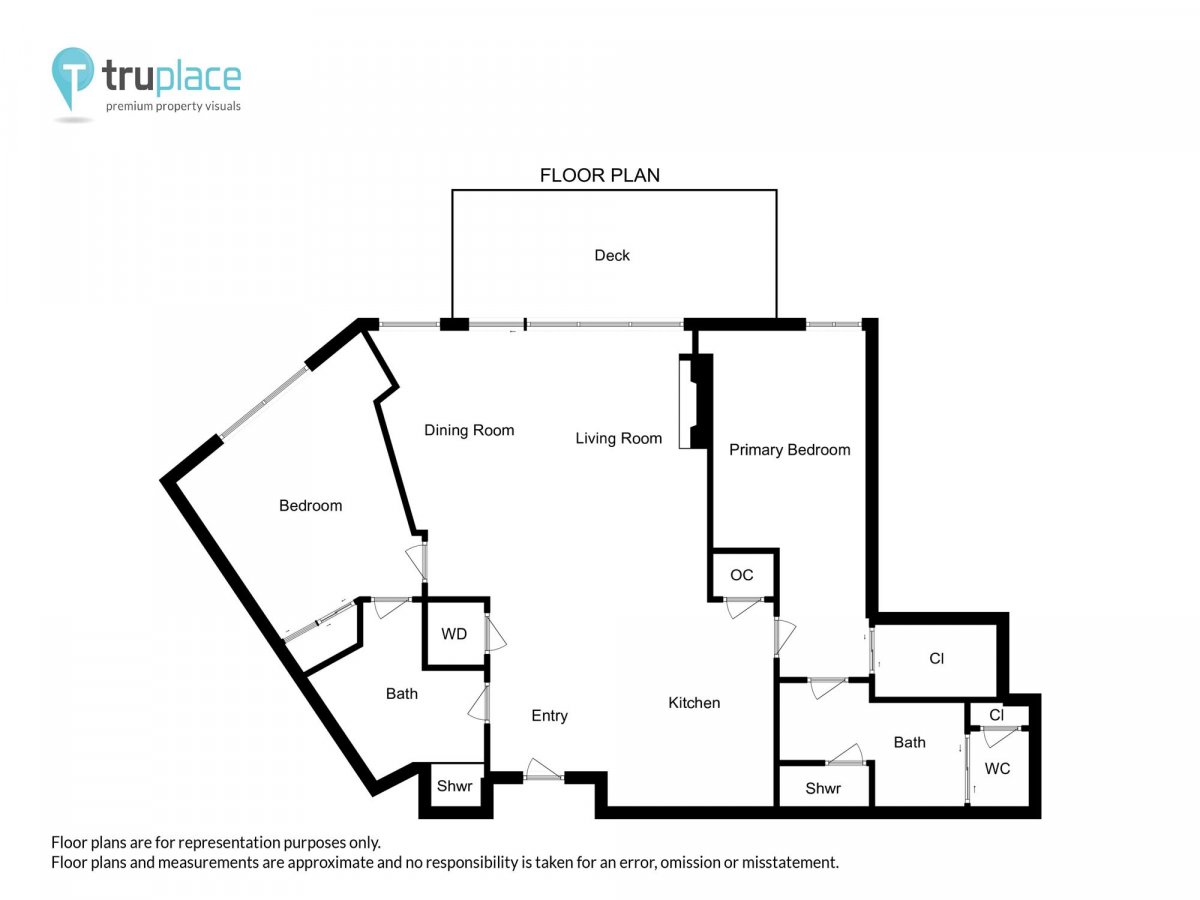 Floorplan, Crystal Peak 7303, Breckenridge Vacation Rental