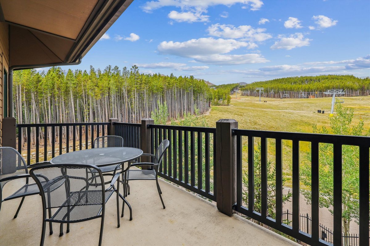 Balcony, Crystal Peak 7303, Breckenridge Vacation Rental