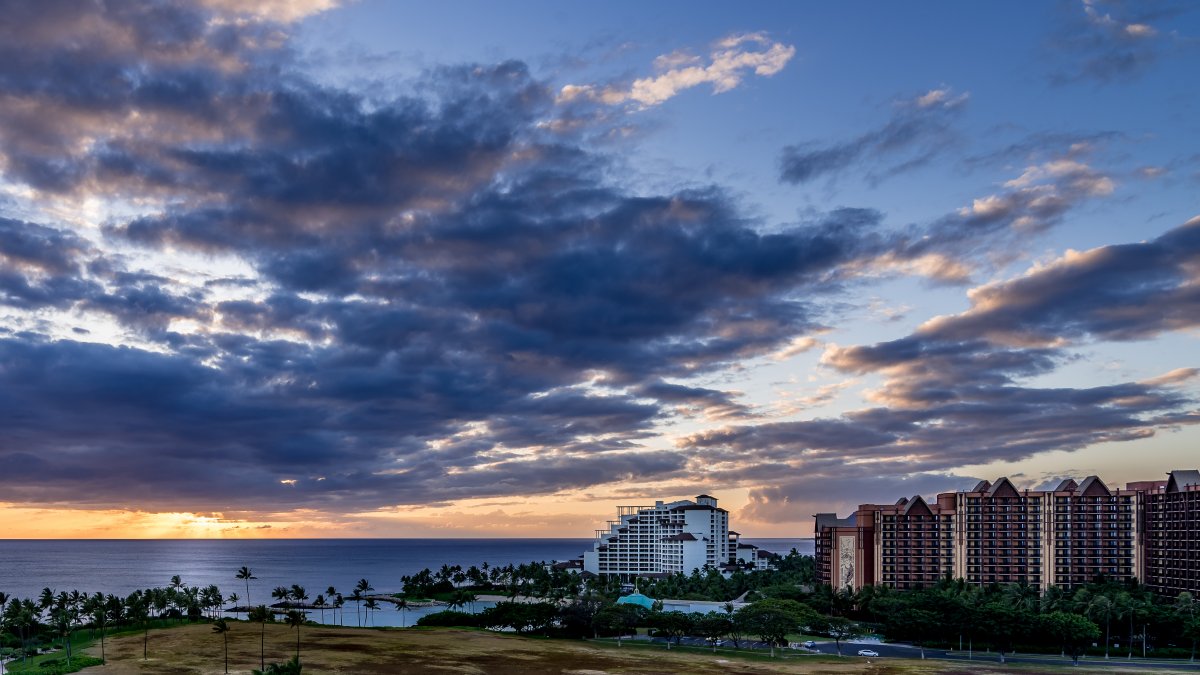 Sunsets at Ko Olina Resort.