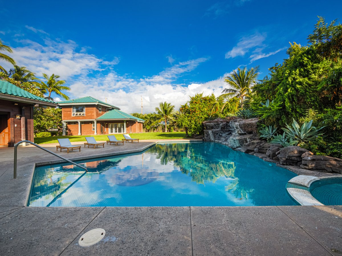 Quench the island heat with a dip in the pool.