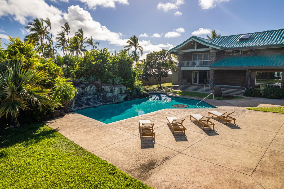 Quench the island heat with a dip in the pool.