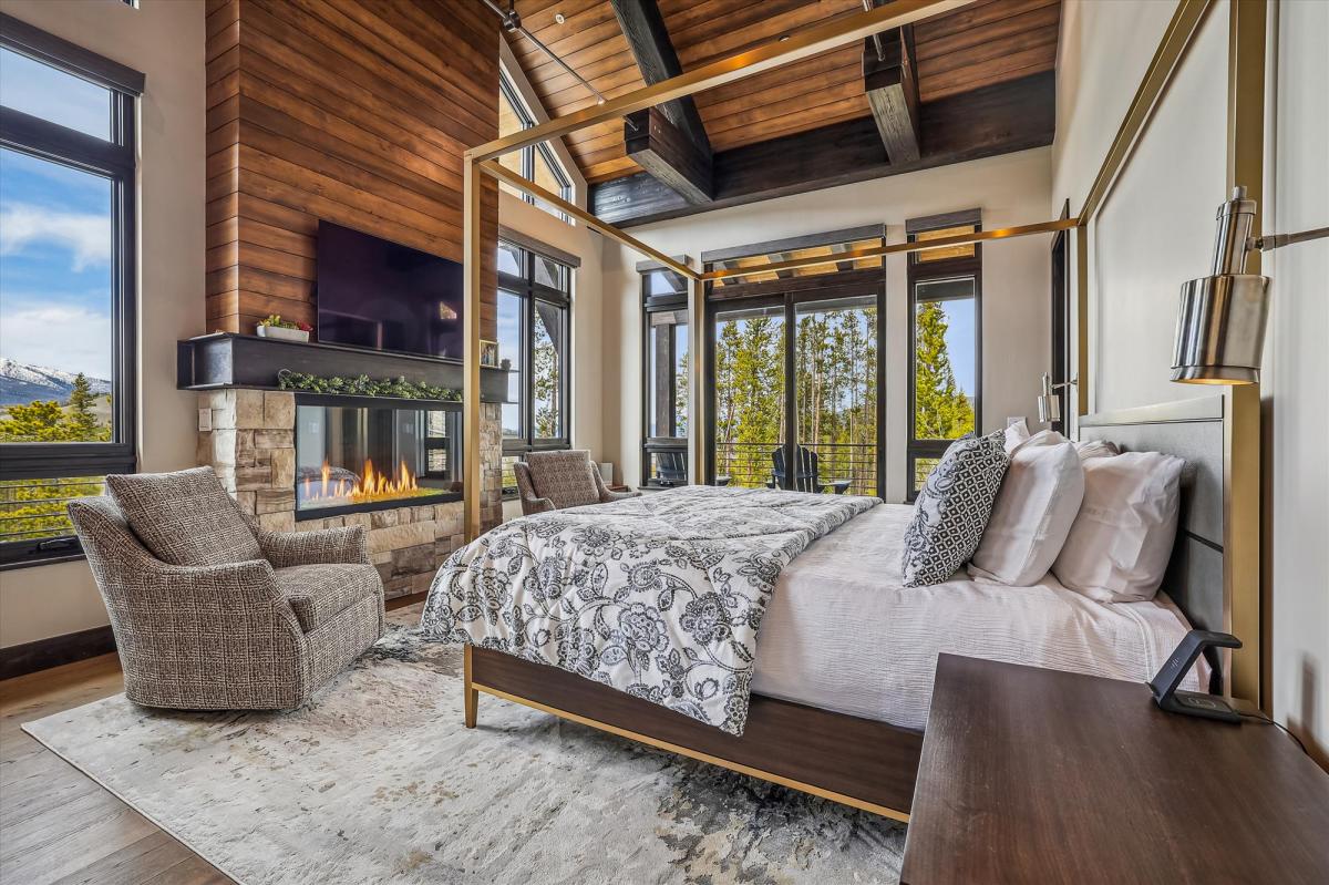 Primary Bedroom, The Crowne Summit, Breckenridge Vacation Rental