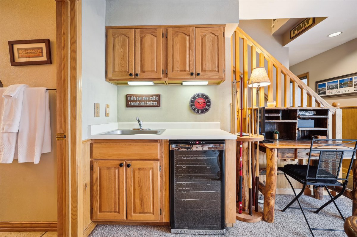 Wet Bar, Wildwood Peaks, Breckenridge Vacation Rental