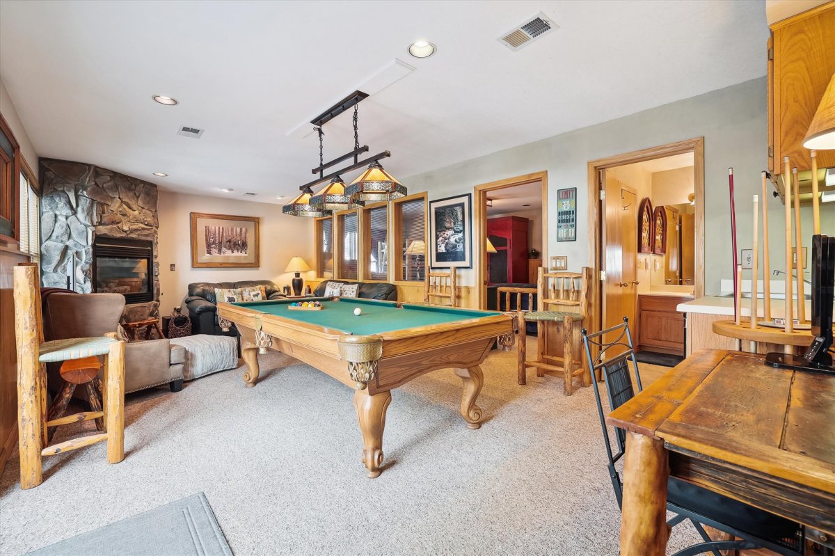 Game/Media Room, Wildwood Peaks, Breckenridge Vacation Rental