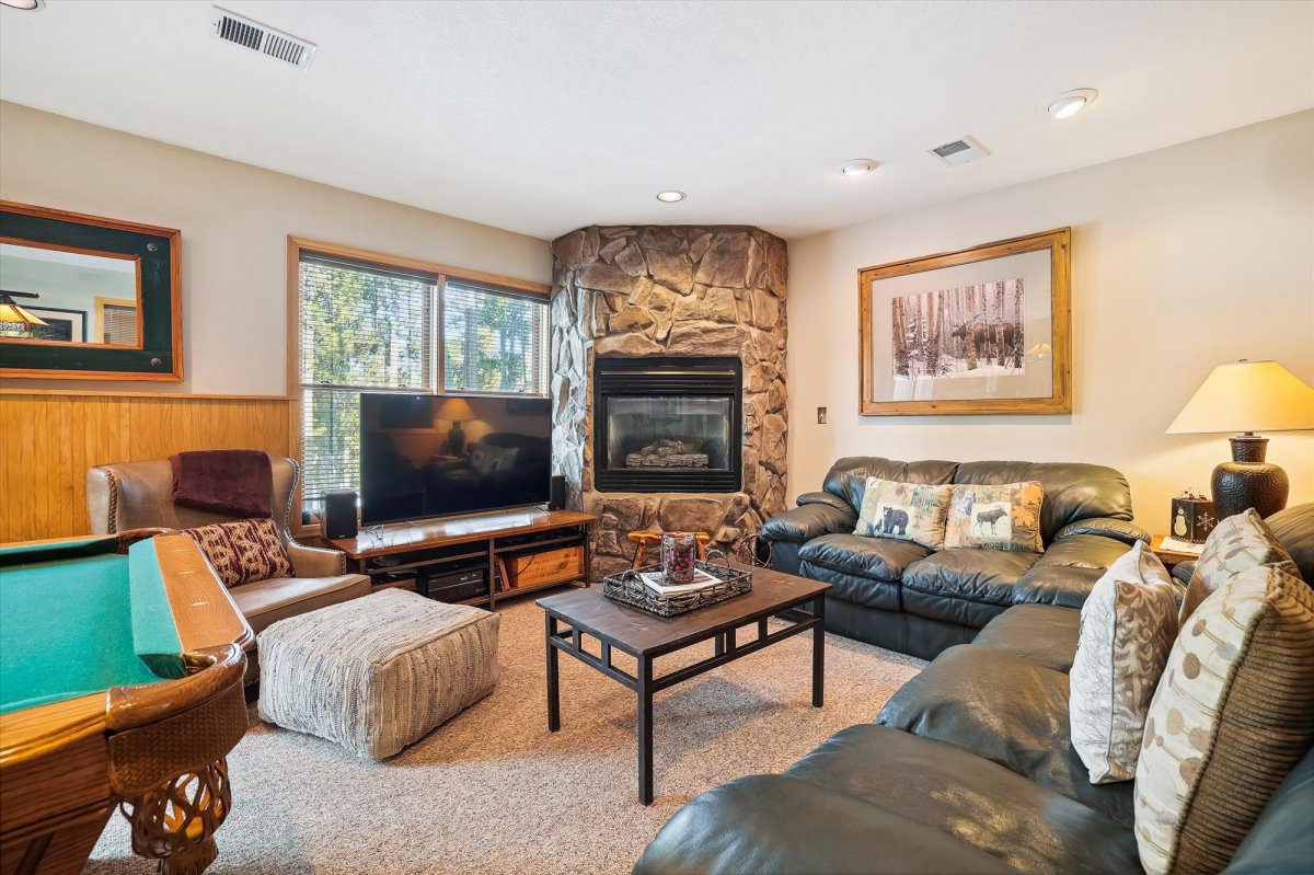 Game/Media Room, Wildwood Peaks, Breckenridge Vacation Rental