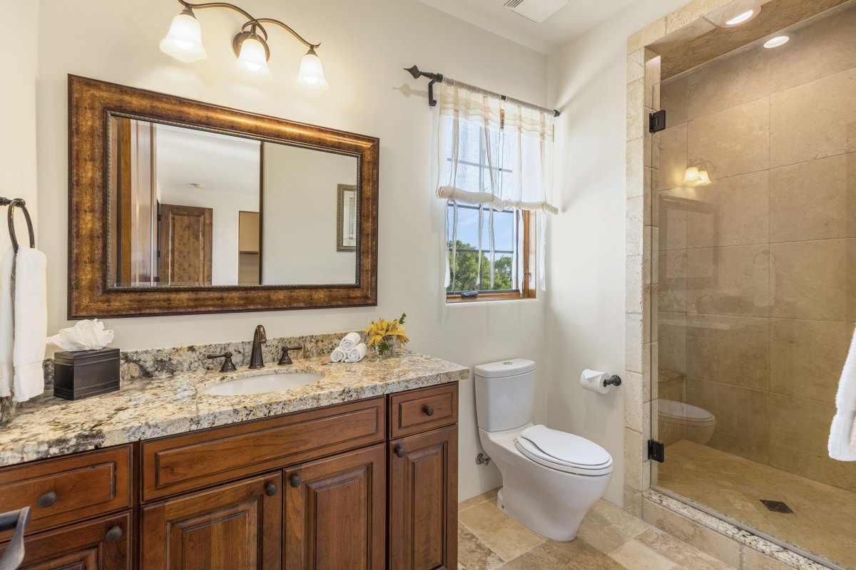 Ensuite Guest bathroom with walk-in shower