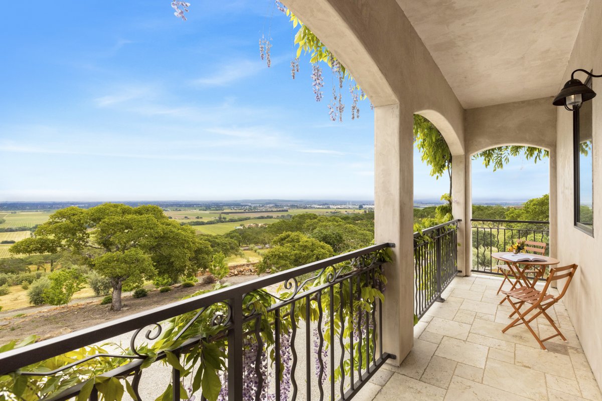 Views off the Guest House patio