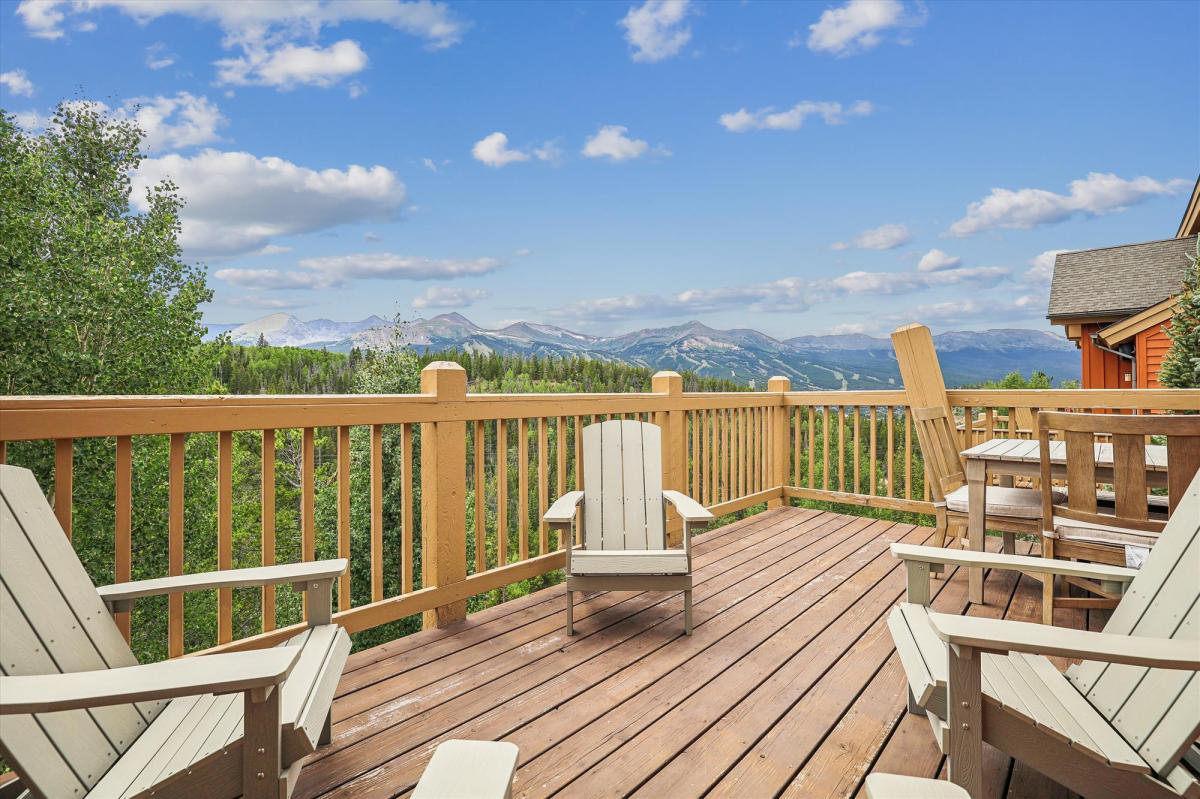 Deck, Alpine Vista Retreat, Breckenridge Vacation Rental