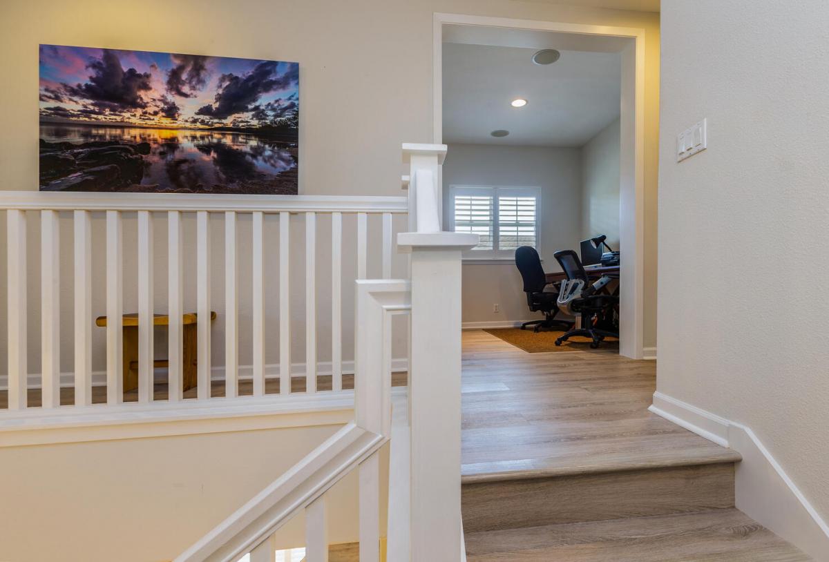 Stairs leading upstairs