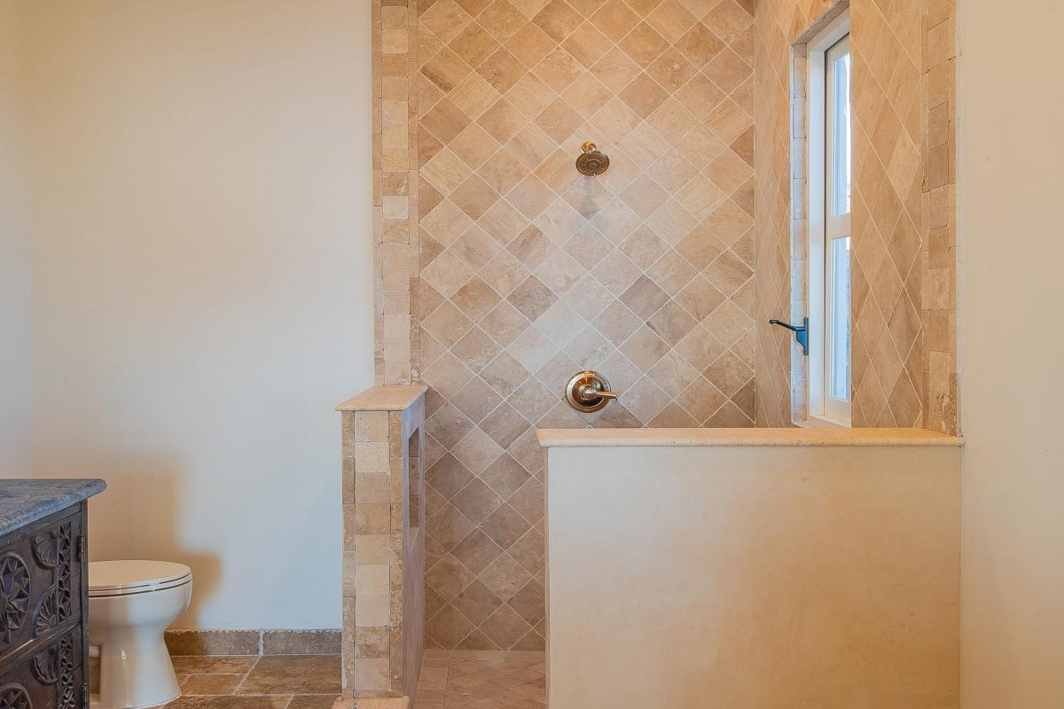 Walk in shower