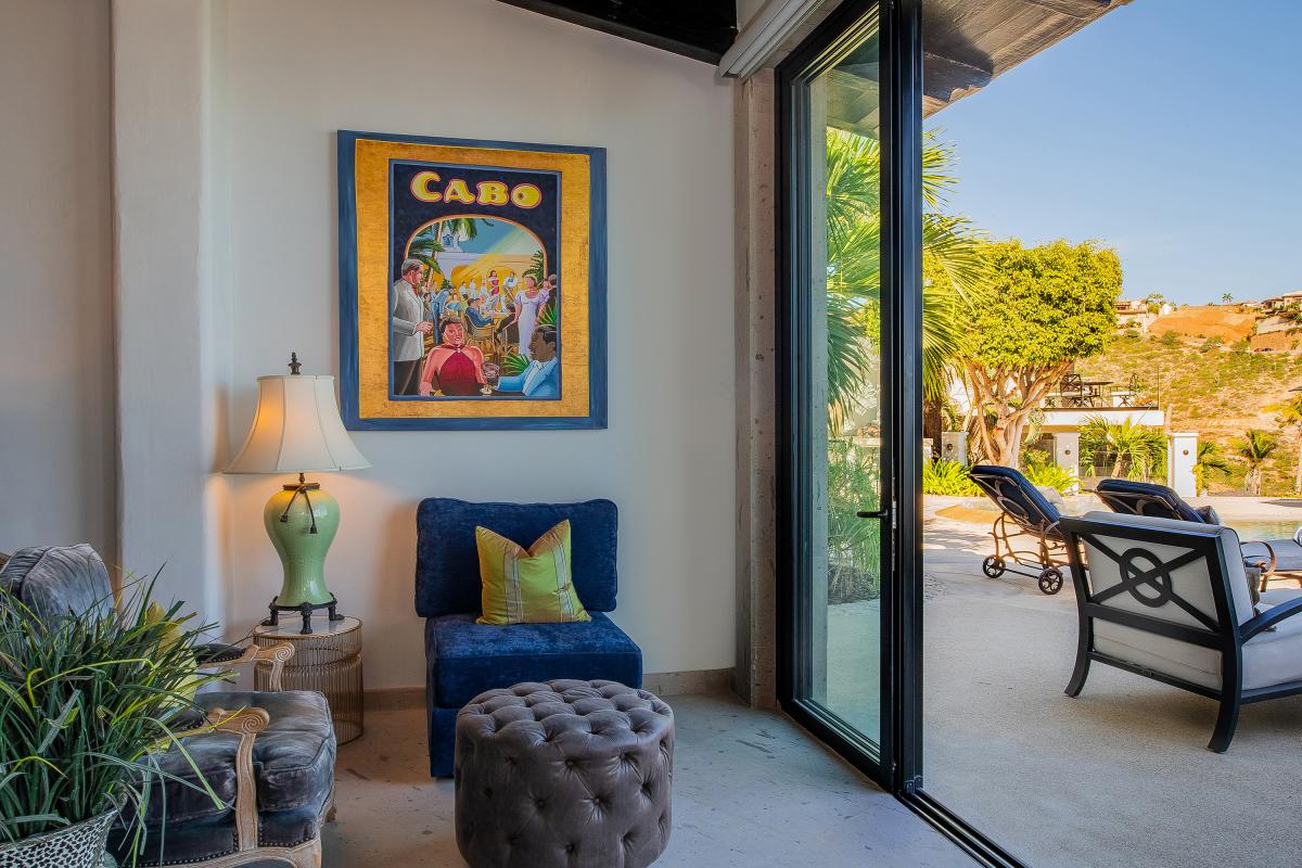 Family area with patio access