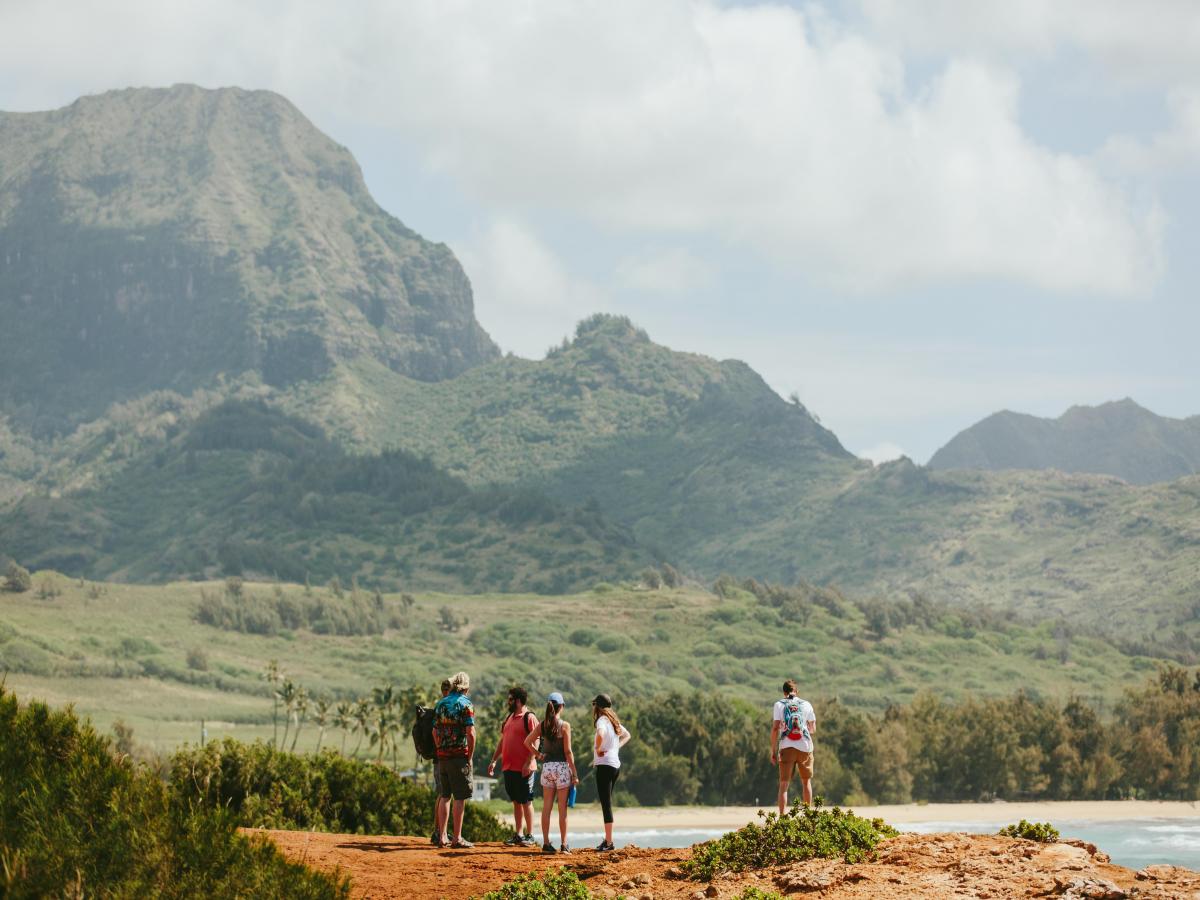 Hiking on Kaua'i