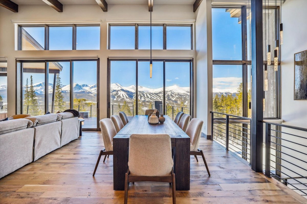Dining Area - Modern View Manor - Breckenridge Vacation Rental