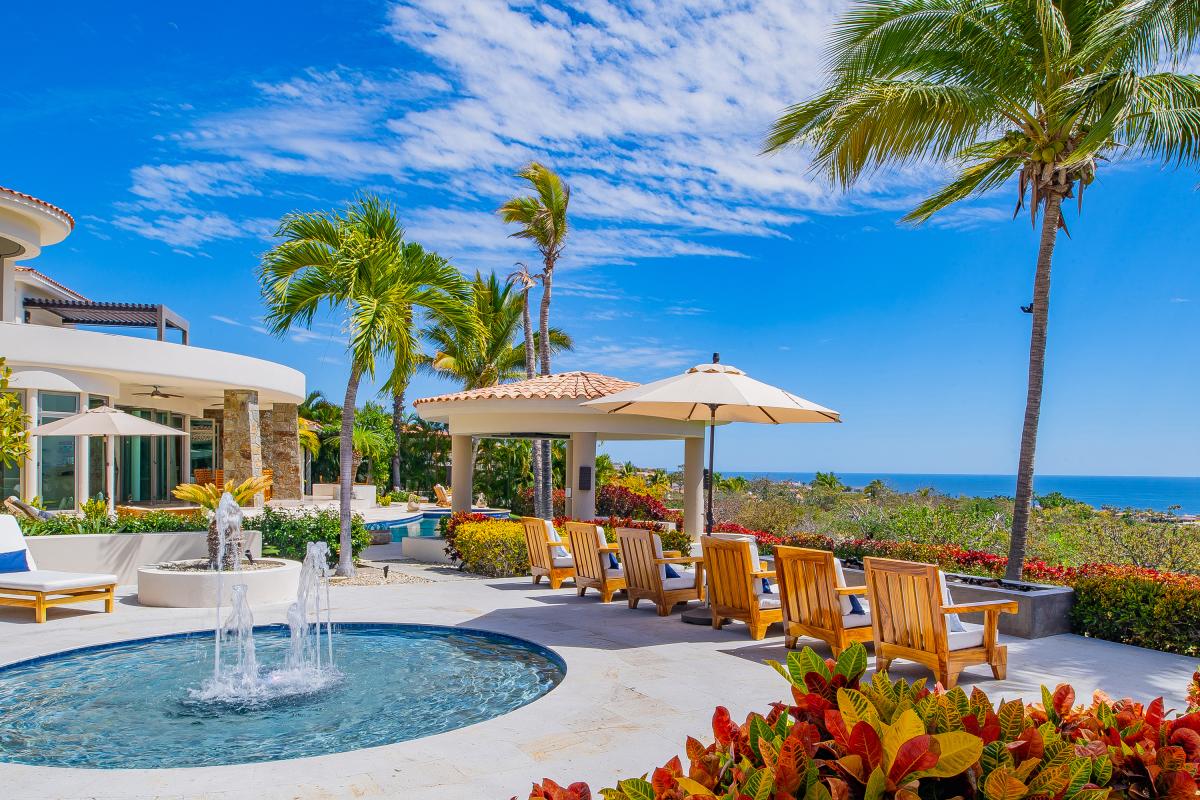 Poolside views