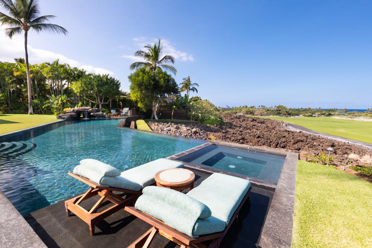 Lounge beside the infinity-edge pool and soak in uninterrupted views.