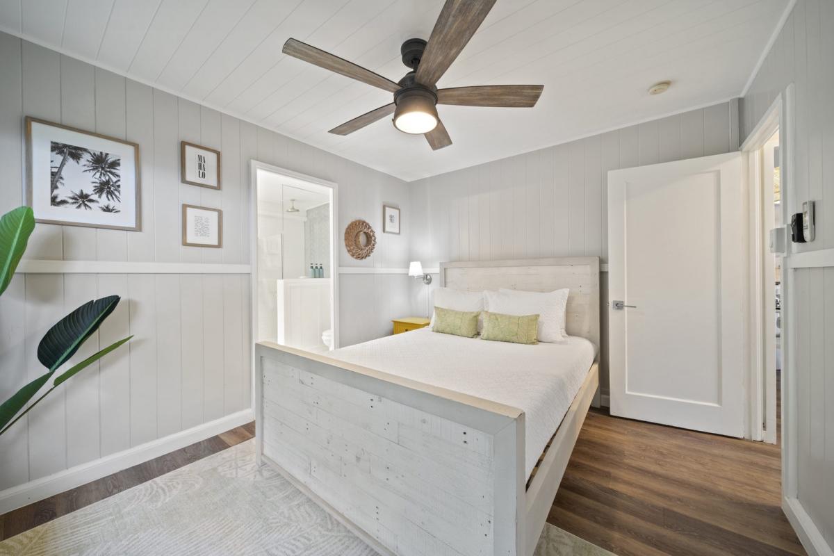 Guest Bedroom 3 has an ensuite bathroom, ceiling fan, and split A/C.