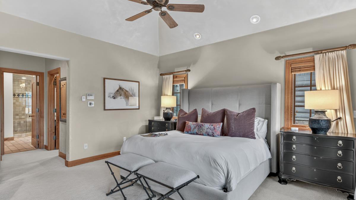 Bedroom 1, Main Level - Primary suite and ensuite