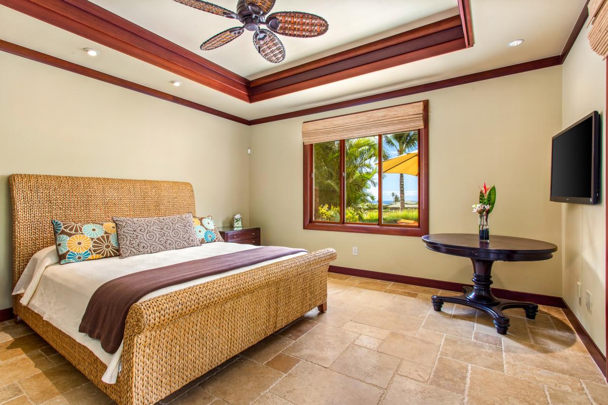 Tranquil retreat with cozy seating and natural light — your private space to unwind after a day at the beach.
