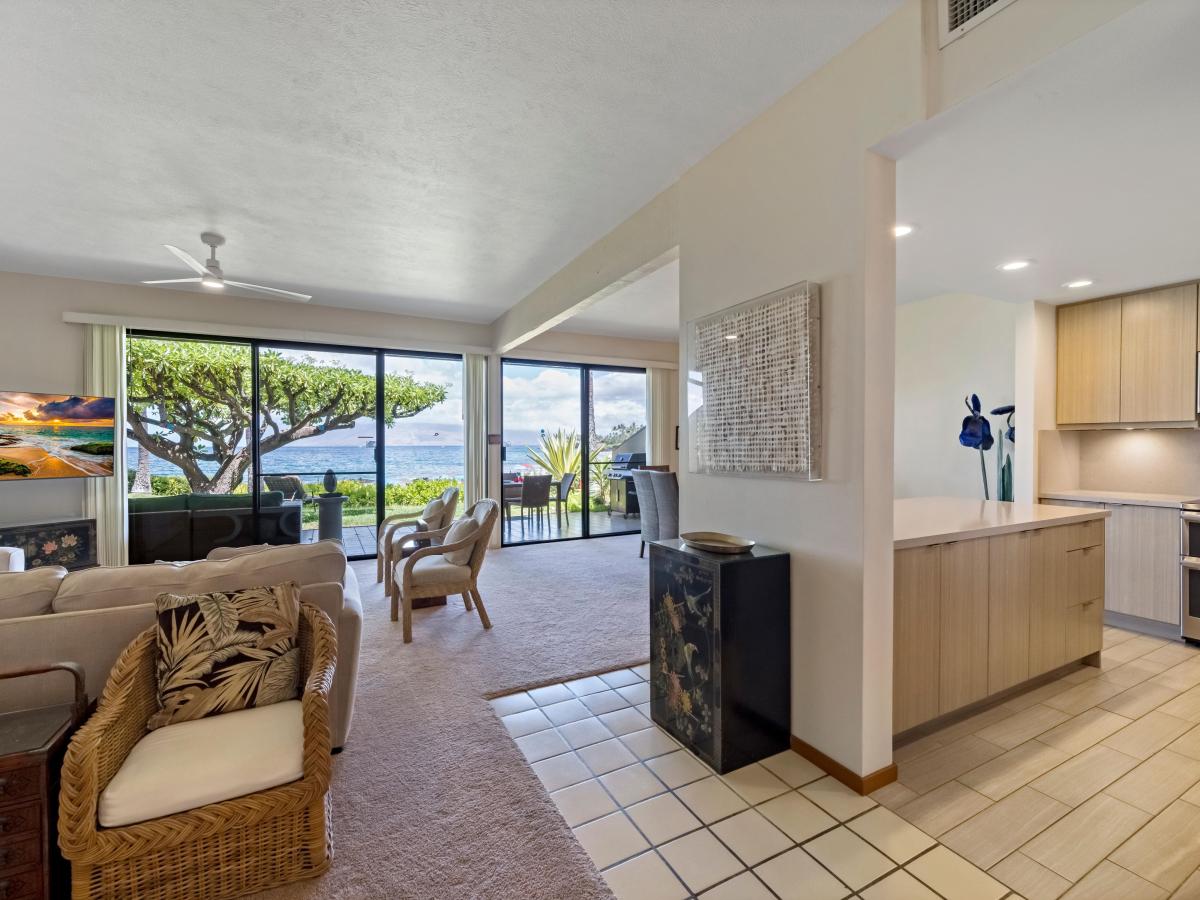 Kitchen and Living Room