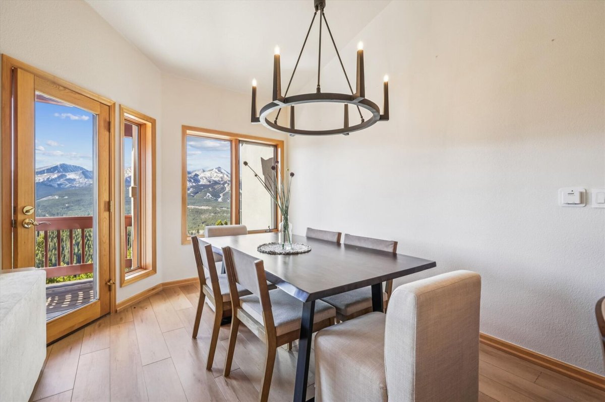 Dining Area - Charter Ridge 22 - Breckenridge Vacation Rental
