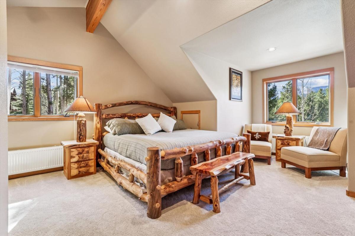 Bedroom - Mountain Serenity Retreat - Blue River Vacation Rental