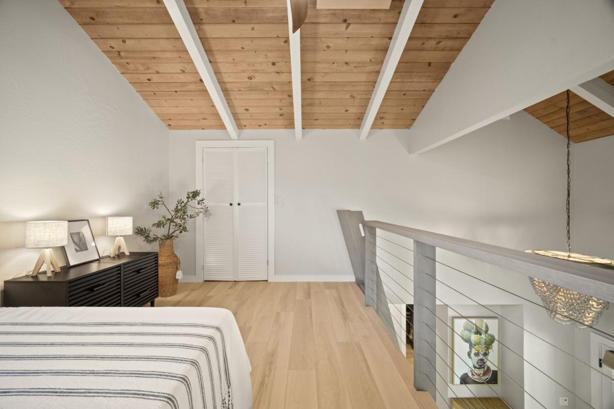 Loft area from bed view