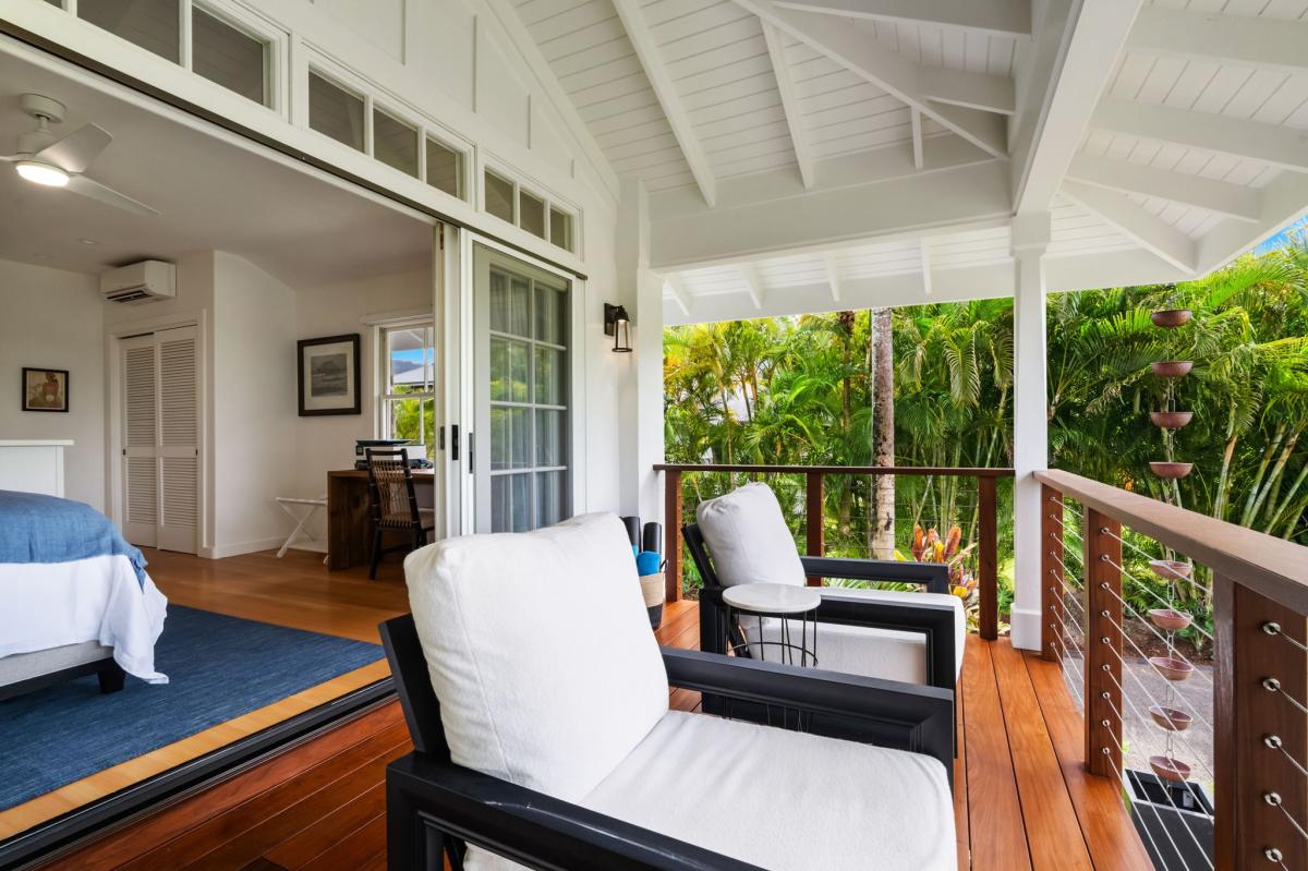Ample seating inside and out
