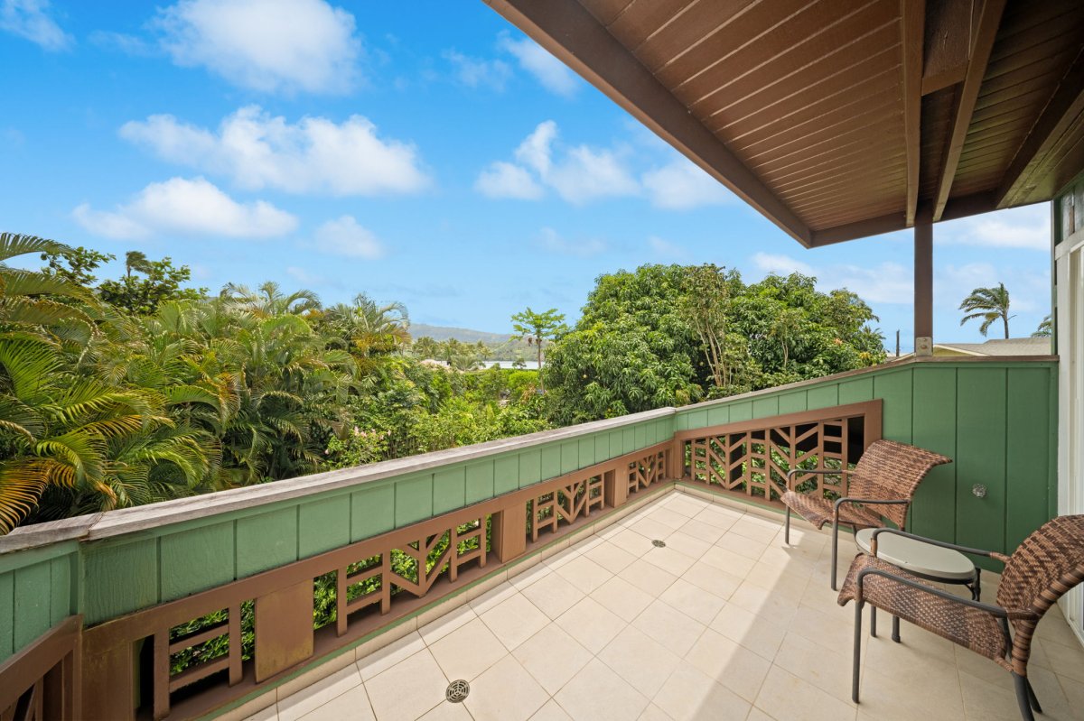 Magnificent views from the lanai