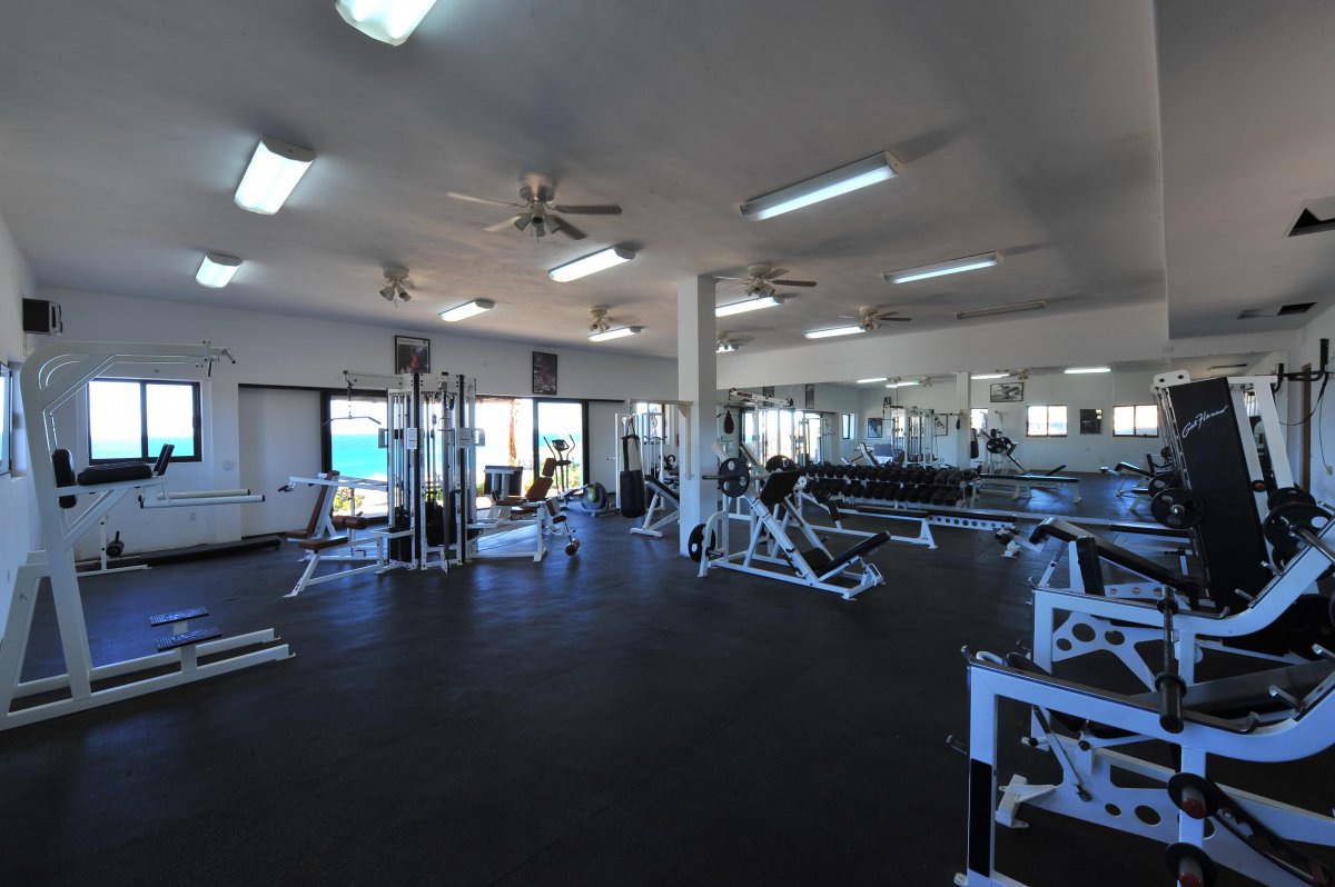 Indoor fitness center