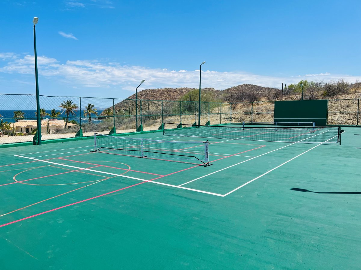 Pickleball court