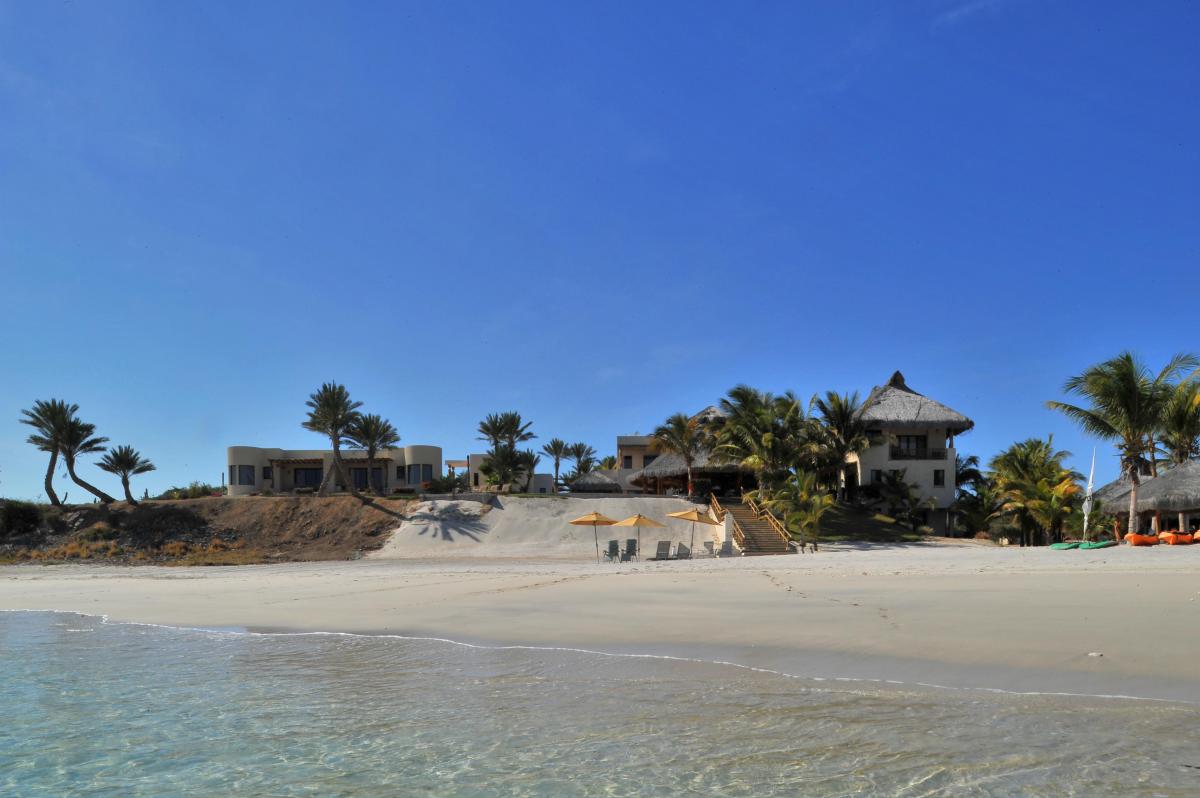 Relaxing beach