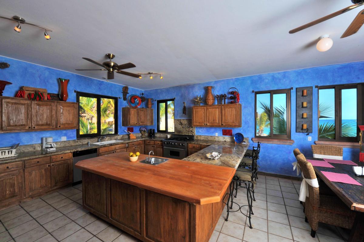 Kitchen with dining area