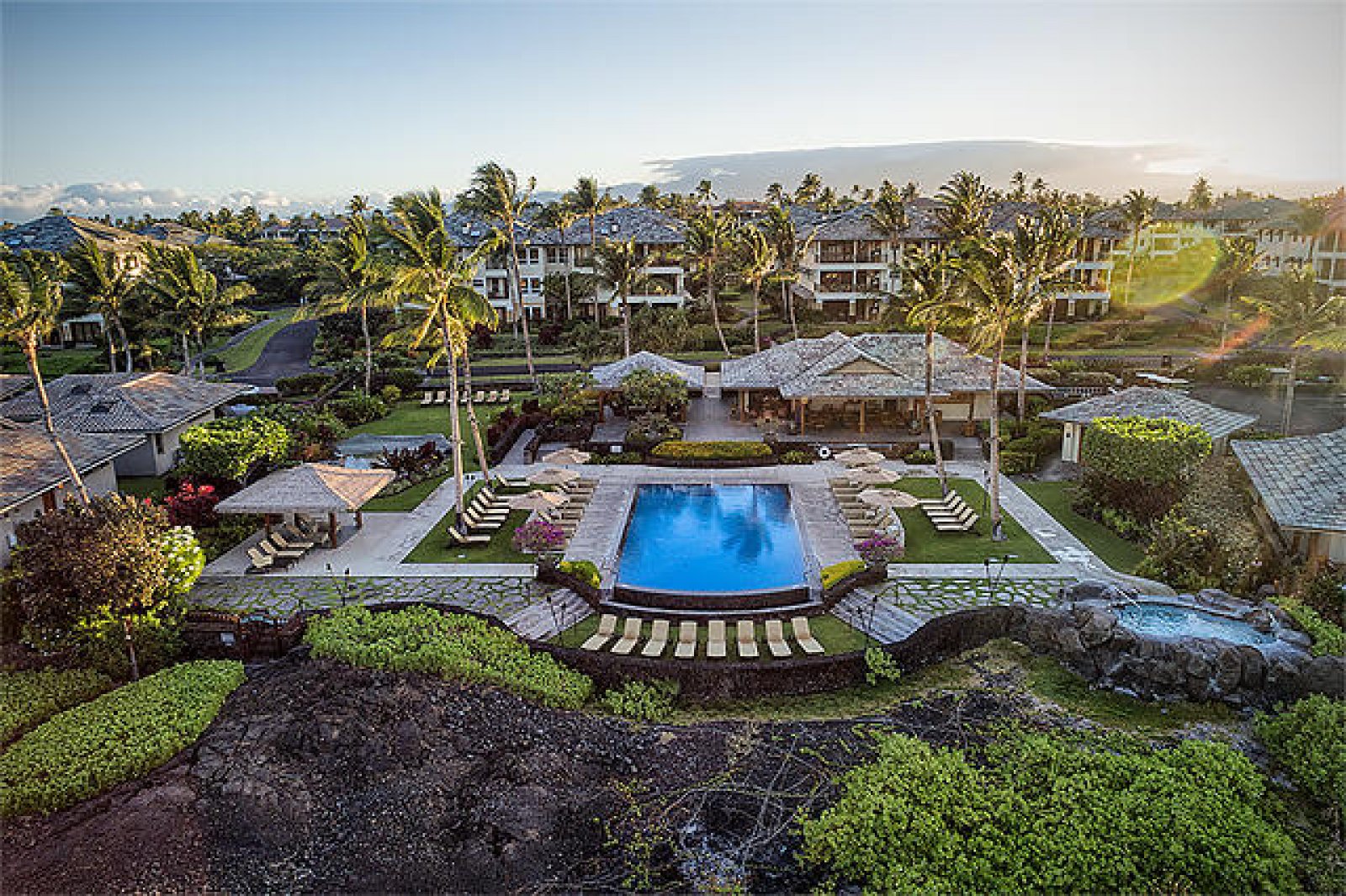 Kolea waikoloa villas tub hot